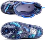 HugRain Toddler Boys Adorable SHARK Light Up Rain Boots - Image 5