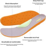 Wide Toe Box Shoes Women Arch Support Walking Shoes Plantar Fasciitis Orthotic Tennis Sneakers - Image 6