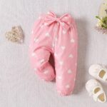 Newborn Infant Baby Girls Clothes Long Sleeve Bodysuit Pants Set Fall Winter Outfits - Image 6