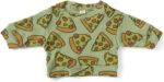 Toddler Baby Waffle Food Long Sleeve Sweatshirt Top Jogger Pants Set Cute Fall Winter Clothes Set - Image 6