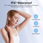 iPhone 17 Earbuds USB C Earphones Headphones Wireless Bluetooth Ear Buds for iPhone 16/16 Pro Max/16e/17 Pro Max, Samsung Galaxy S25 FE A36 A17 A16 S24 S23, LED Display HiFi Stereo Type C Earphone - Image 8
