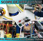 71Pcs HVAC Air Condition Repair Kit, HVAC Hose Gasket & HVACS Hose Seals Set, with Valve Core Remover Tool - 50 Rubber Seals, 10 Valves, 10 Valve Cores for Car Automotive AC System - Image 6