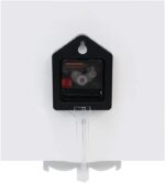 Nander 3D Wolf Square Wall Clock, 9.45 Inch Battery Operated Quartz Quiet Desk Clock for Home,Office,School - Image 8