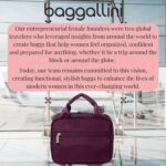 Baggallini Hanging Travel Toiletry Kit - Lightweight 6x10 Inch Makeup Bag - Image 6