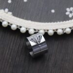 Eilygen Couple Gifts Pinky Promise Ring Set Adjustable Matching 2 Rings Anniversary Jewelry for Couple Best Friend Birthday Gifts - Image 5