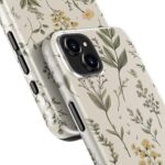 MERRO for iPhone 15 Case - Wireless Charging Compatible - Dual-Layer Hard Shell & Silicone Cover - Protective Phone Case with Cute Wildflower Designs for Women - Floral Whisper - Image 6