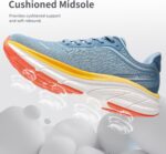 Men's Walking Shoes Lightweight Breathable Cushioning Running Shoes Athletic Tennis Workout Gym Non Slip Comfortable Fashion Sneakers - Image 3