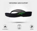 AEROTHOTIC Comfy Flip Flops for Women with Arch Support Orthotic Footbed Stylish Faux Leather Padded Straps with Soft Toe Post & Non-Slip Sole Slip On Casual Indoor and Outdoor Ladies Sandals - Image 6