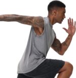 Mens Cotton Sleeveless Tank Tops Cut Off Muscle Gym T Shirts Running Beach Loose Fit Tees - Image 7
