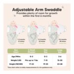 Baby Swaddle Sleep Sacks with Zipper - 3-Pack Swaddles for Newborns 0-3 Months, Infant, Baby Girls, Boys, Soft & Durable Newborn Sleep Sack, Easy Diaper Change Swaddling Blanket (Bumble Bear, OS) - Image 8