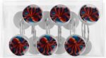 12 Pack Octopus Shower Curtain Hook, Round Stainless Steel Home Decoration Shower Curtain Rings for Bathrooms, Cute Shower Hooks for Bathroom Kitchen Bedroom Curtain Rods (Underwater World) - Image 8