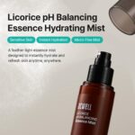 ACWELL Licorice pH Balancing Essence Hydrating Face Mist – Ultra-Fine Facial Spray, Triple Hyaluronic Acid & Panthenol, Soothing Hydration & Barrier Repair for Sensitive Skin, 3.38 fl oz - Image 3