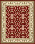 SAFAVIEH Lyndhurst Collection Area Rug - 9' x 12', Red & Ivory, Traditional Oriental Design, Non-Shedding & Easy Care, Ideal for High Traffic Areas in Living Room, Bedroom (LNH312A) - Image 4