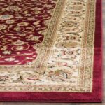 SAFAVIEH Lyndhurst Collection Area Rug - 9' x 12', Red & Ivory, Traditional Oriental Design, Non-Shedding & Easy Care, Ideal for High Traffic Areas in Living Room, Bedroom (LNH312A) - Image 5