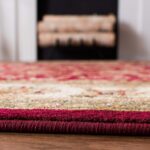 SAFAVIEH Lyndhurst Collection Area Rug - 9' x 12', Red & Ivory, Traditional Oriental Design, Non-Shedding & Easy Care, Ideal for High Traffic Areas in Living Room, Bedroom (LNH312A) - Image 6