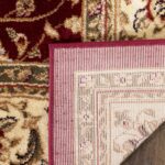 SAFAVIEH Lyndhurst Collection Area Rug - 9' x 12', Red & Ivory, Traditional Oriental Design, Non-Shedding & Easy Care, Ideal for High Traffic Areas in Living Room, Bedroom (LNH312A) - Image 8