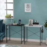 Pamray 23 Inch Computer Desk for Small Spaces, Home Office Work Desk with Headphone Hook, Small Office Desk Study Writing Table - Image 7