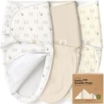 Baby Swaddle Sleep Sacks with Zipper - 3-Pack Swaddles for Newborns 0-3 Months, Infant, Baby Girls, Boys, Soft & Durable Newborn Sleep Sack, Easy Diaper Change Swaddling Blanket (Bumble Bear, OS) - Image 2