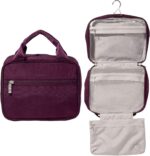 Baggallini Hanging Travel Toiletry Kit - Lightweight 6x10 Inch Makeup Bag - Image 2