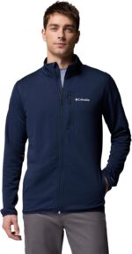 Columbia Men's Essential Hike Grid Fleece Full Zip - Image 2