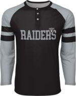 FOCO NFL Mens NFL Team Logo Shirt Long Sleeve Henley - Image 2