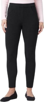 HUE Women's Soft Twill Jean Style Leggings - Image 2