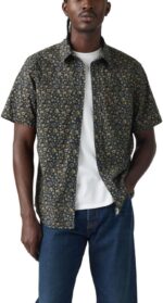 Levi's Men's Classic 1 Pocket Short Sleeve Button Up Shirt (Also Available in Big) - Image 2