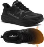 OrthoComfoot Men's Orthopedic Diabetic Wide Toe Box Walking Shoes: Comfortable Arch Support Plantar Fasciitis Orthotics Heel Spur Shoes, Casual Bunions Running Sneakers for Foot and Heel Pain Relief - Image 2