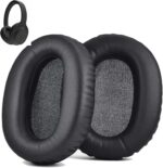 Replacement XB900N Ear Pads for Sony WH-XB900N Headphones, Ear Cushion Pads with Protein Leather and Memory Foam Repair Part, Black - Image 2