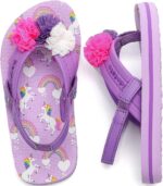 Saidoteto Boys Girls Flip Flops Child Summer Slip-on Thong Sandals Beach Pool Water Shoes(Little/Big Kid) - Image 2