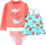 Simple Joys by Carter's Baby-Girls 3-Piece Assorted Rashguard Sets - Image 2