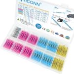 TICONN 120 PCS Heat Shrink Butt Connectors Kit, AWG 24 – 10 4 Sizes Butt Splice, Insulated Waterproof Electrical Marine Automotive Wire Crimp Terminals (120pcs) - Image 2