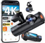 Vantrue N4 Pro S 4K 3 Channel Dash Cam w/Triple STARVIS 2, 4K+1080P+2.5K Front Inside Rear Dash Camera, 4+2.5K Dual Channel, HDR IR Night Vision, Voice Control, Parking Mode, GPS, Wi-Fi, Support 1TB - Image 2