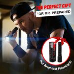 LED Flashlight High Lumens, Tactical Flashlight Battery Powered (Batteries Not Included), Bright Handheld Flashlight for Camping, Hunting, Home, Security, Hiking, Walking at Night & Emergency Use - Image 4