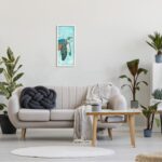 Stupell Industries Sea Turtle Underwater Ocean Mosaic Style Collage Framed Wall Art, Design by Lisa Morales - Image 3