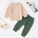 Yvowming Baby Boy Clothes Fall Clothes Truck Print Long Sleeve Pullover Tops + Pant Sets Toddler Winter Outfits - Image 5
