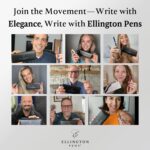 Ellington Pens Luxury Fountain Pen Set - Extra Fine Nib - Includes 3 Ink Cartridges, Refillable Ink Converter, Gift Box - Fountain Pens For Writing, Calligraphy, Journaling, Sketching (The Stealth) - Image 10