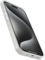 OtterBox iPhone 15 Pro (Only) Symmetry Series Clear Case - (Clear), snaps to MagSafe, ultra-sleek, raised edges protect camera & screen (ships in polybag, ideal for business customers) - Image 4