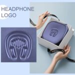 Headphone Case for Sony WH-CH520 JBL Tune Live 670NC Wireless Headphones, Hard EVA On-Ear Headphone Protective Case with Mesh Pocket Storage Cable(Blue) - Image 5
