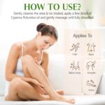 Cyperus Rotundus Oil,Cyprus Rotundus Oil for Hair Removal,Cyperus Oi-l Natural, Soothing and Gentle,Reducing Body Hair Growth,Smooth Skin & Hair Removal,60ml (1pcs) - Image 8