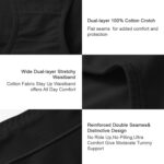 Annenmy Womens Cotton Underwear High Waisted Full Briefs Soft Stretch Breathable Ladies Panties - Image 6