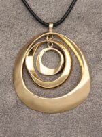 Jeilwiy Leather Necklace For Women Funky Necklace Choker String Cord Necklace with Pendant Boho Style Jewelry - Image 7