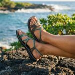 Plaka Flat Sandals for Women Palm Leaf - Image 9