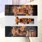 Highland Cow Bookmarks 10PC Page Markers for Book Lovers Teacher Office Stationery Supplies Animal Bulk Gift Set Fun Office Reading Accessories Bookish Bookworm Adults Women - Image 7