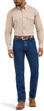 Wrangler Men's George Strait Cowboy Cut Jeans - Image 7