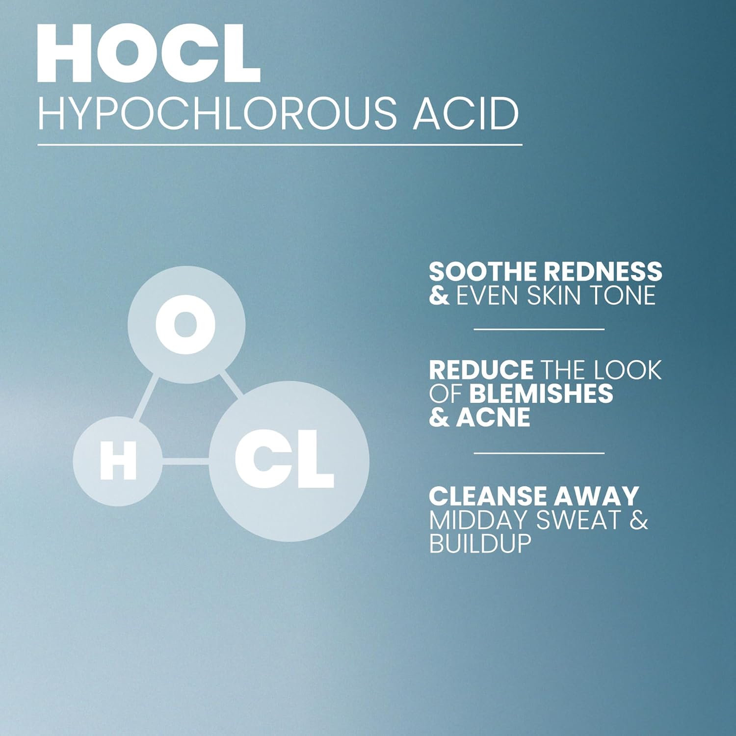 Hypochlorous Acid Spray for Face & Body, HOCl Facial Cleanser Mist with Electrolyzed Water, Daily Toner Formula for Sensitive & All Skin Types, Helps Reduce Redness, Irritation, Breakouts - Image 3
