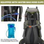 70L Camping Hiking Backpack with Rain Cover Waterproof Backpacking Backpack for Hiking Treeking Climbing Outdoor - Image 4