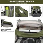 70L Camping Hiking Backpack with Rain Cover Waterproof Backpacking Backpack for Hiking Treeking Climbing Outdoor - Image 5