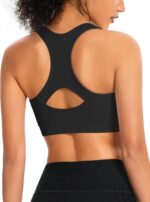 AENLLEY Padded Racerback Sports Bras for Women - Breathable Medium Support for Yoga Gym Workout Fitness - Image 4