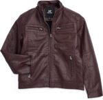 X RAY Teen Faux Leather Jacket for Fall & Winter (S - XL), Kids Outerwear Coat, Motorcycle PU Leather Jacket for Boys - Image 6